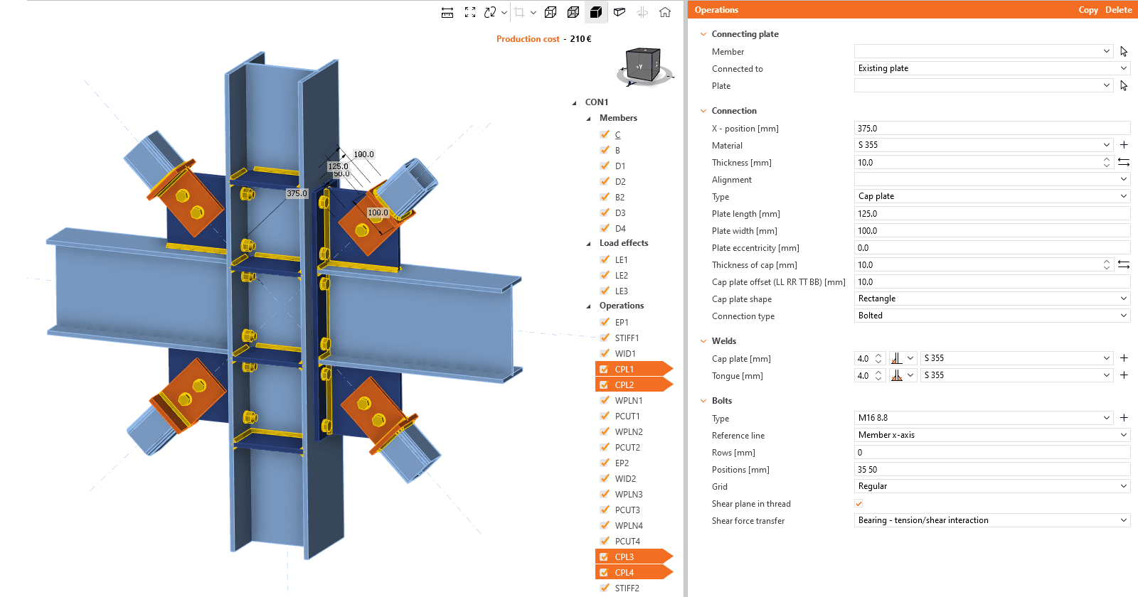 Multiselectie en meervoudige bewerking in de Connection app