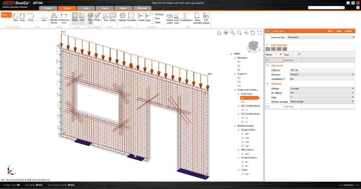 New GUI FOR Detail Application